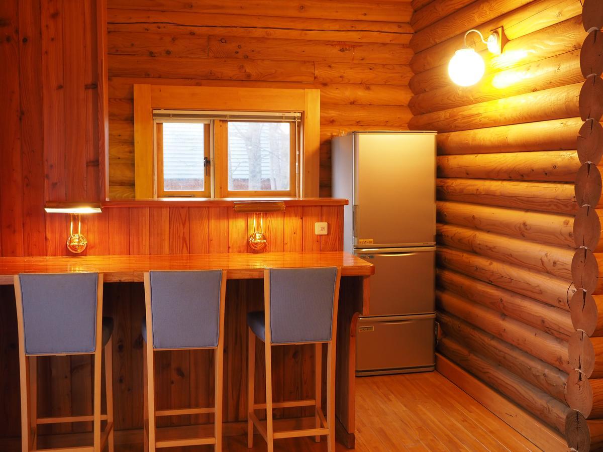 Log Hotel Larch Lake Kanayama Minamifurano Quarto foto